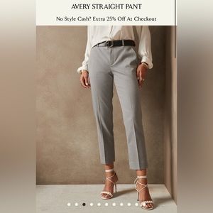 Straight Leg Trouser